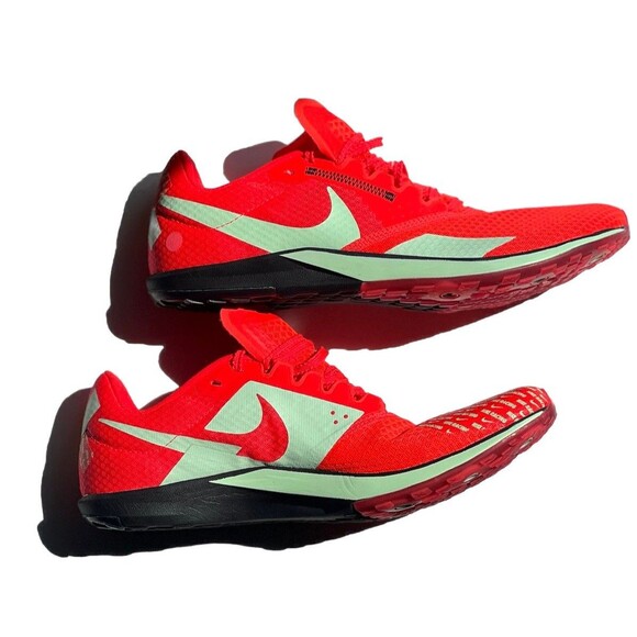 Nike Rival XC 6 Cross-Country Spikes Crimson/Neon DX7999-600 Size 10 - Picture 1 of 7